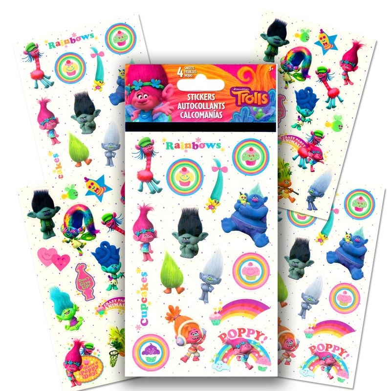 Bendon Trolls Coloring and Stickers Activity Book Bundle with Coloring Book, Trolls Activity Packs, Stickers, and More - Image 5